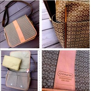 DIAPER BAG / MESSENGER/ LAPTOP/

COACH F77004